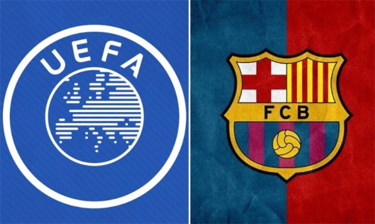 “يويفا” يعلن موقفه بشأن مشاركة برشلونة في دوري أبطال أوروبا