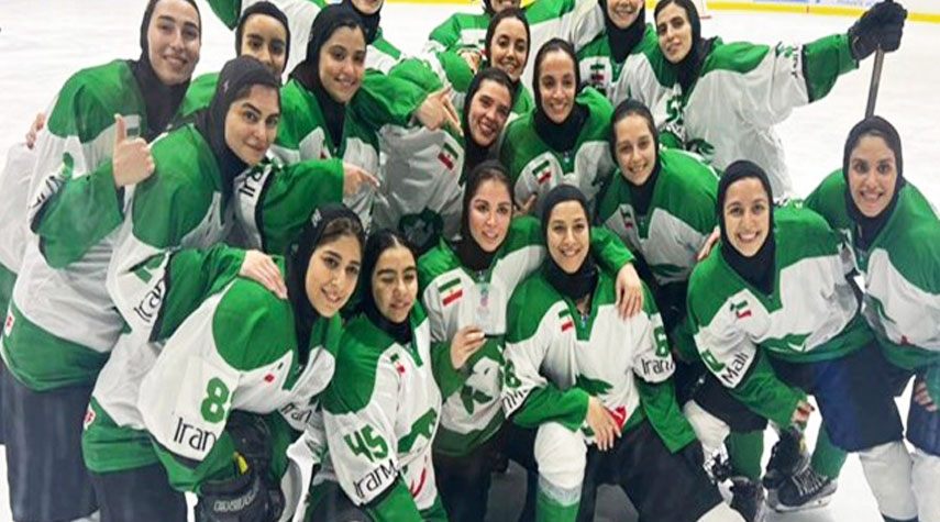 منتخب ايران للسيدات يسحق الامارات في بطولة آسيا لهوكي الجليد