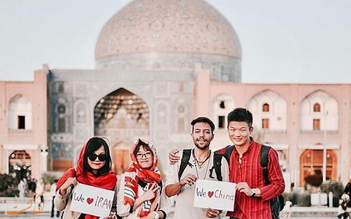 ازدياد عدد السياح الصينيين لمدينة إصفهان