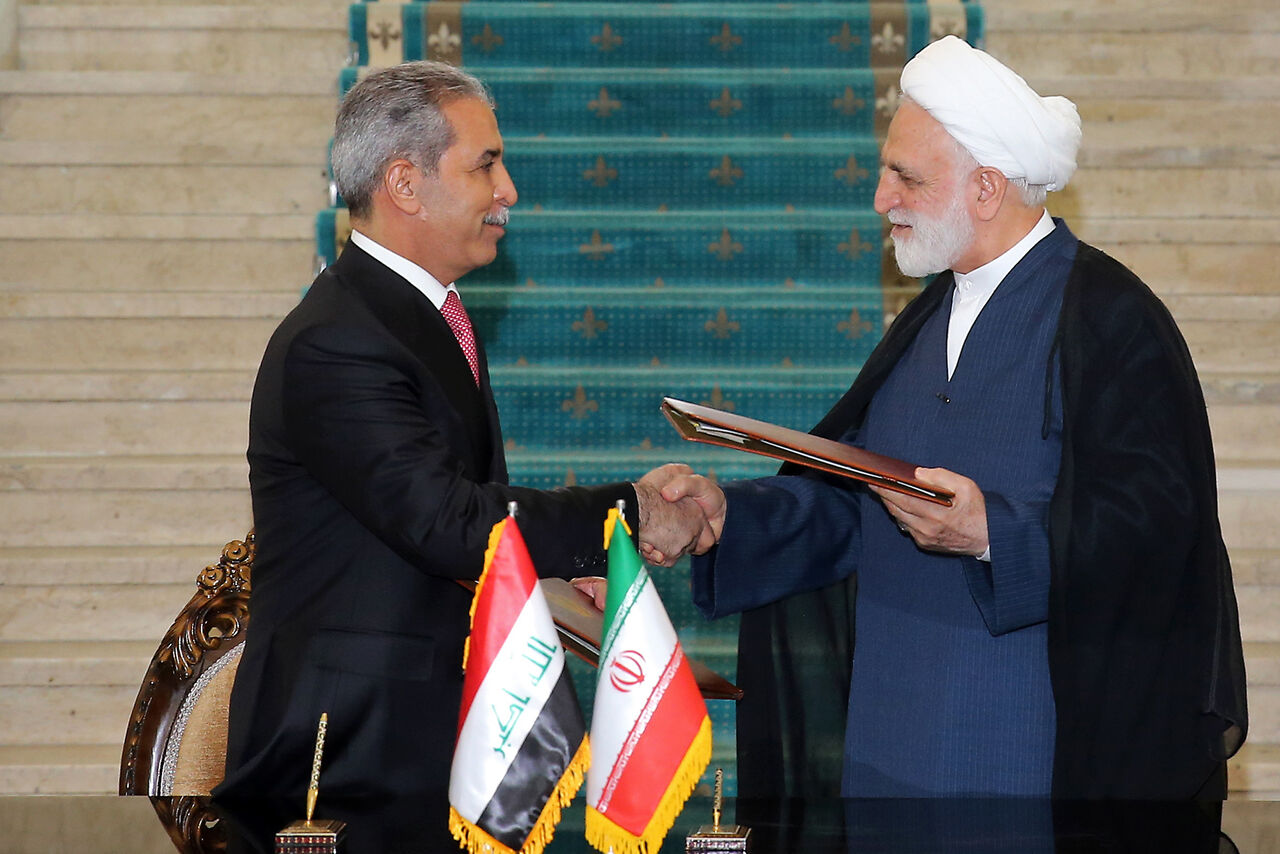 اتفاق ايراني عراقي على توسيع التعاون القضائي بين البلدين