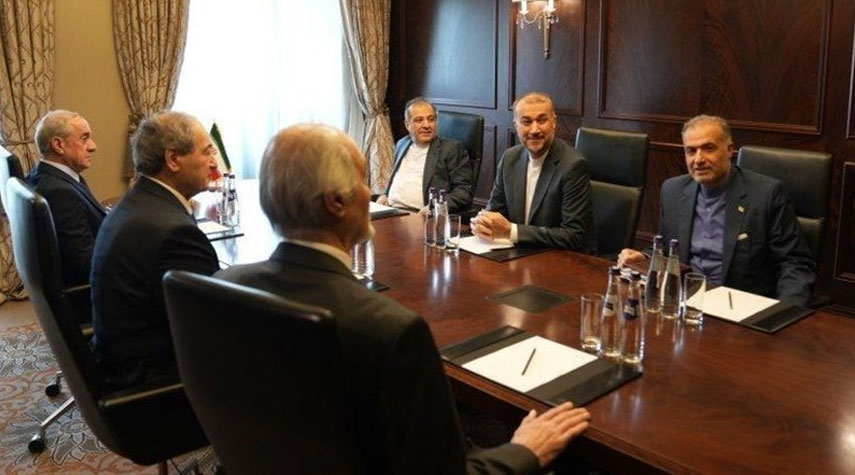 موسكو.. بدء المشاورات بين وزيري خارجية إيران وسوريا