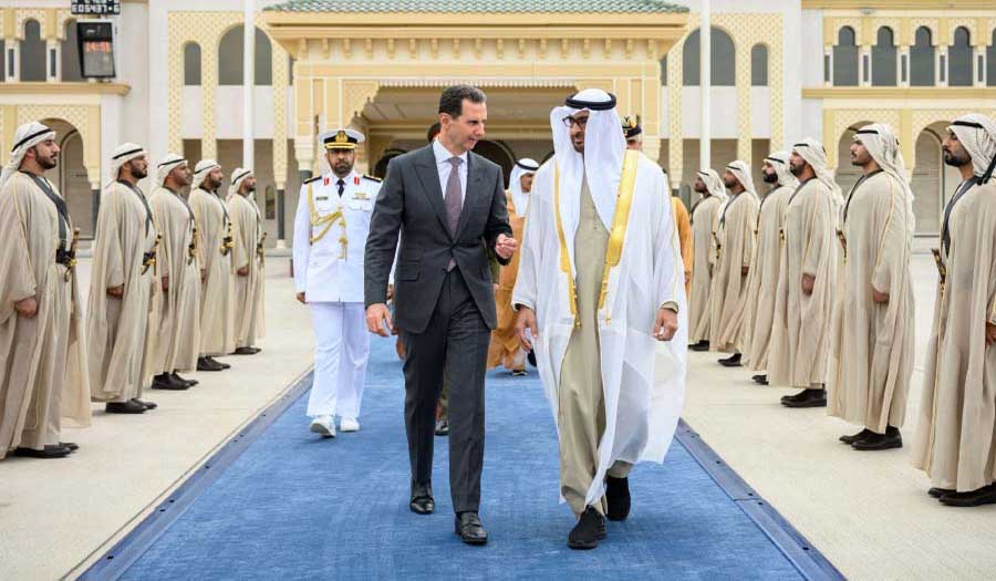 الأسد يتلقى دعوة رسمية من رئيس الإمارات لحضور مؤتمر "كوب 28"
