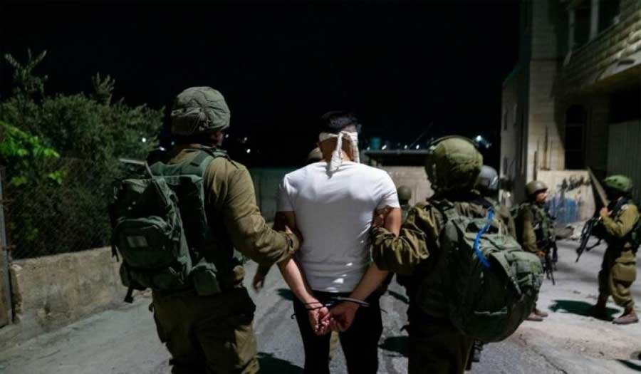اعتقال 9 فلسطينيين خلال مداهمات إسرائيلية واسعة بالضفة الغربية