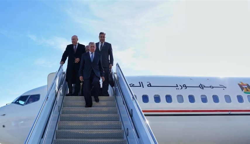 حقيقة سقوط الرئيس العراقي على درج الطائرة؟