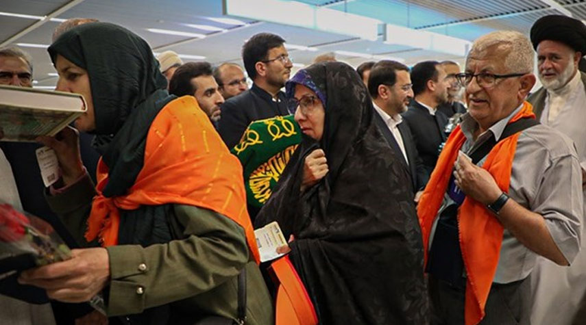 وصول أكثر من 7 آلاف حاج إيراني الى الديار المقدسة حتى الآن