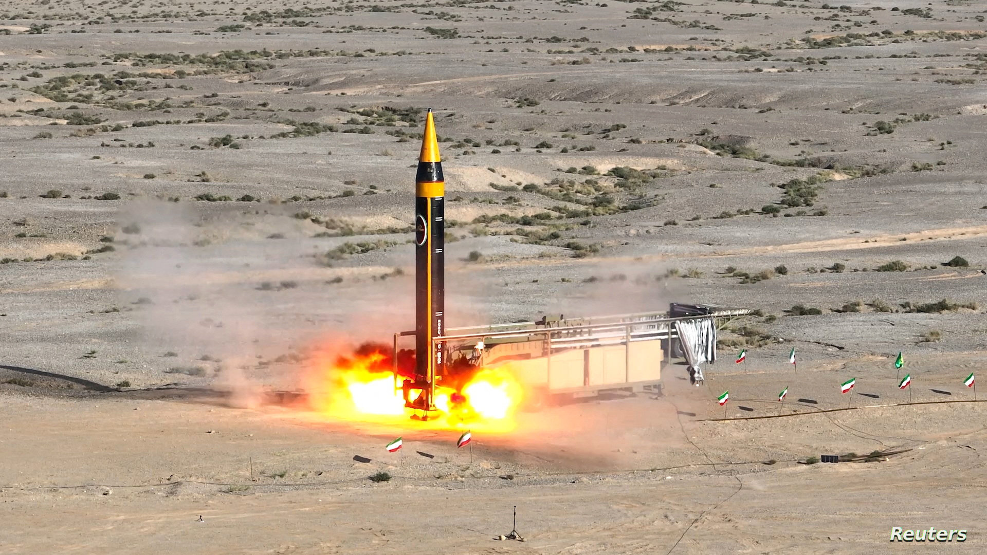 صاروخ خيبر الايراني ... كابوس اسرائيل الجديد