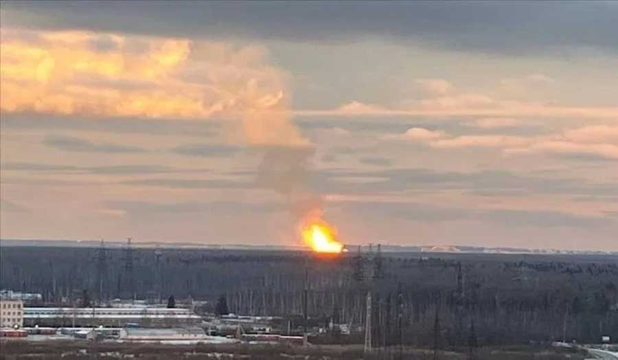 انفجارات قوية تهز كييف.. وهجوم على خط أنابيب نفط غربي روسيا
