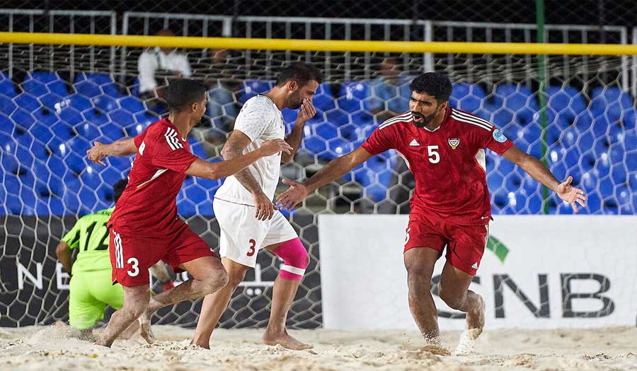 إيران تحل وصيفا للتصفيات الآسيوية المؤهلة لدورة الألعاب الشاطئية