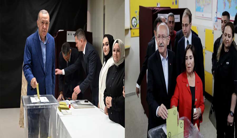 تركيا: استمرار التصويت وسط إقبال كبير للناخبين..ومرشحا جولة الحسم يصوتان