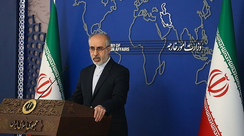 طهران لواشنطن : ننصحكم بتجنب الإتهامات الواهية وإعادة النظر في سياساتكم غير القانونية 
