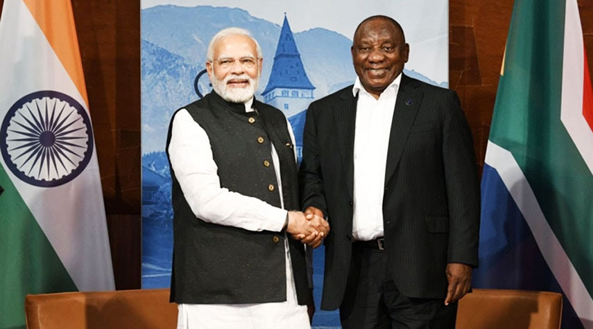 الهند وجنوب أفريقيا يبحثان مبادرة السلام بشأن حرب أوكرانيا