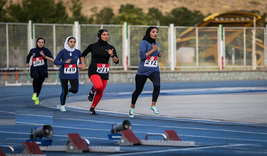 صور.. منافسات الجائزة الكبرى لألعاب القوى للسيدات في طهران