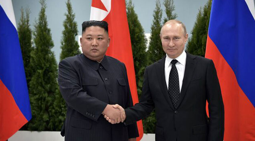 زعيم كوريا الشمالية يقدم الدعم الكامل لبوتين