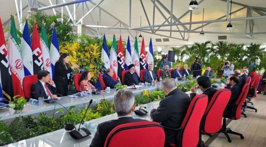 توقيع 3 وثائق للتعاون بين إيران ونيكاراغوا