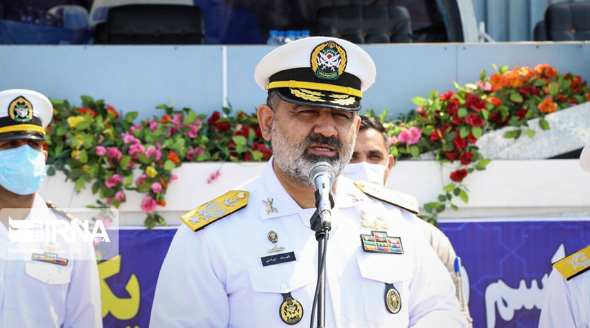 الأدميرال إيراني: مجموعة 86 البحرية جسدت الوحدة الدينية على صعيد العالم