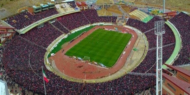 بناء ثاني اكبر ملعب لكرة القدم بالعالم في ايران