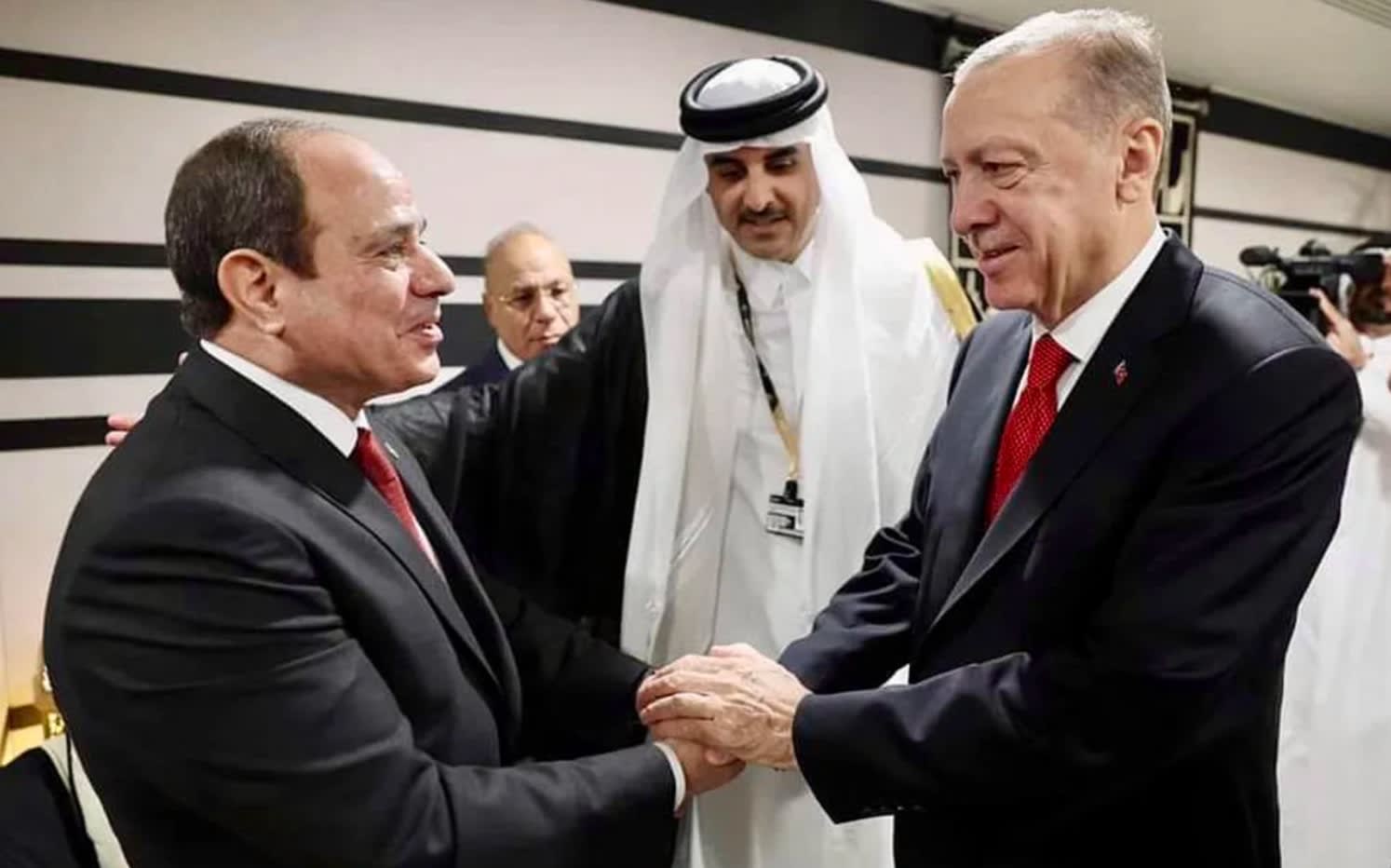 أردوغان يوجه دعوة إلى السيسي لزيارة تركيا