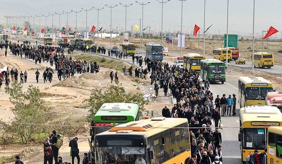 إيران: زوار الأربعين سيغادرون للعراق حسب الجدول الزمني عبر المنافذ الخمسة 