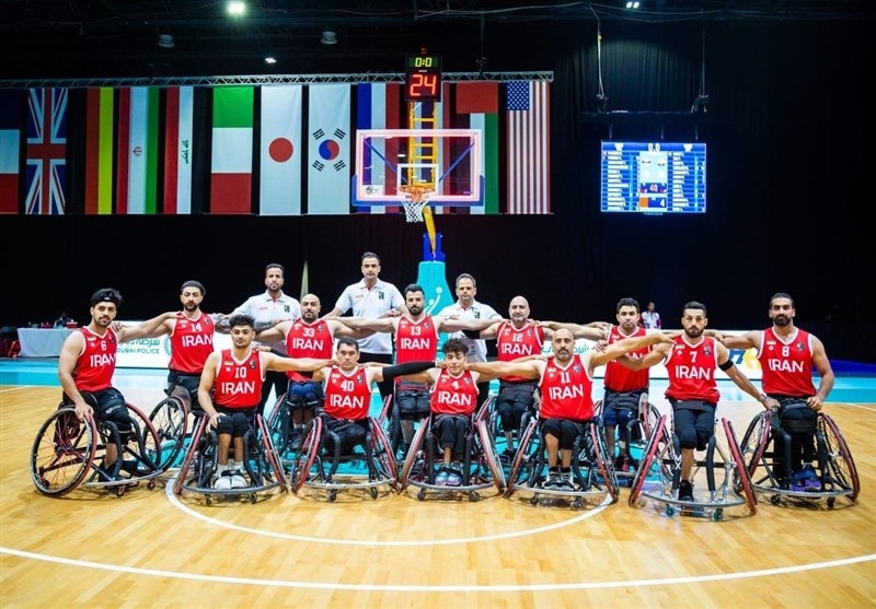 إيران ثالثا ببطولة العالم لكرة السلة على الكراسي المتحركة