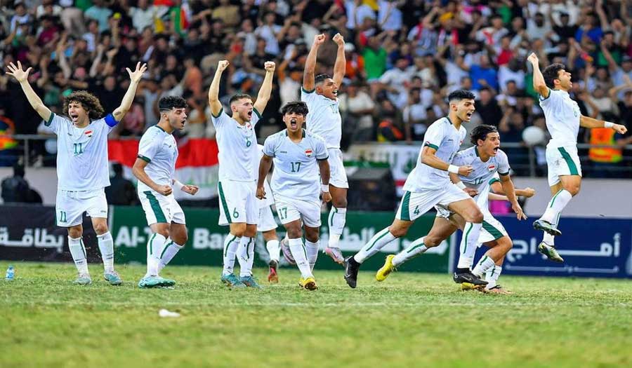 العراق بطلا لكأس غرب آسيا دون 23 عاما على حساب إيران
