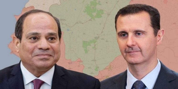 الرئيس السوري يتلقى اتصالا هاتفيا من نظيره المصري