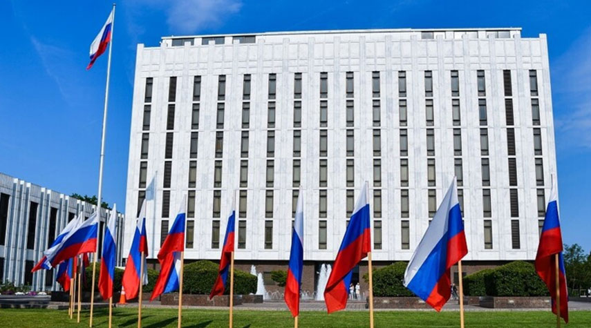 السفارة الروسية: الولايات المتحدة مهووسة بفكرة هزيمة روسيا
