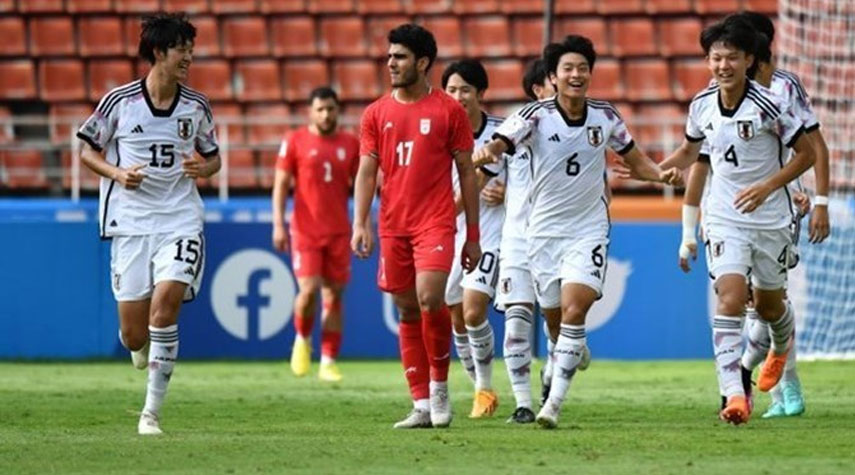 إيران تخسر أمام اليابان في نصف نهائي كأس أمم آسيا تحت 17 عاماً