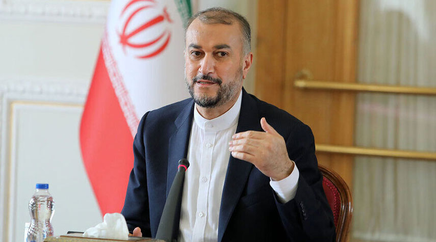عبد اللهيان يؤكد على تنمية العلاقات بين إيران وموريتانيا في جميع المجالات