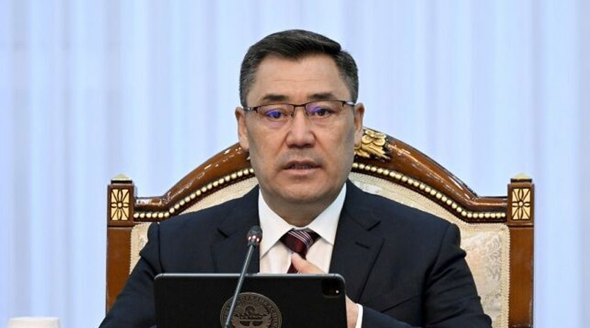 رئيس قيرغيزستان يرحب بانضمام إيران الرسمي الى منظمة شنغهاي للتعاون