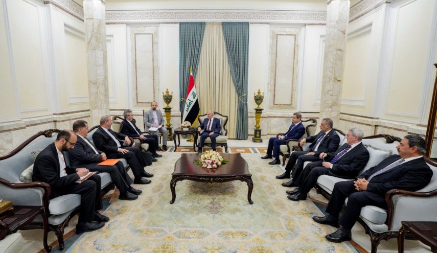 الرئيس العراقي يستقبل باقري كني