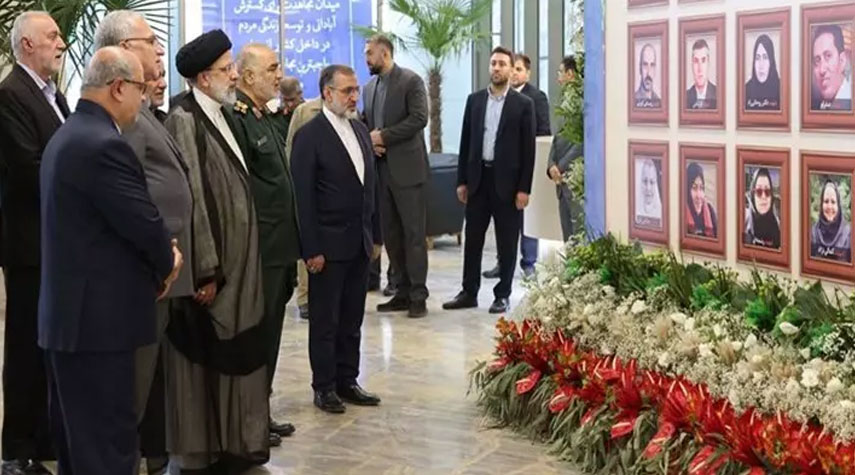 الرئيس الايراني يفتتح مستشفى "غدير" الضخم
