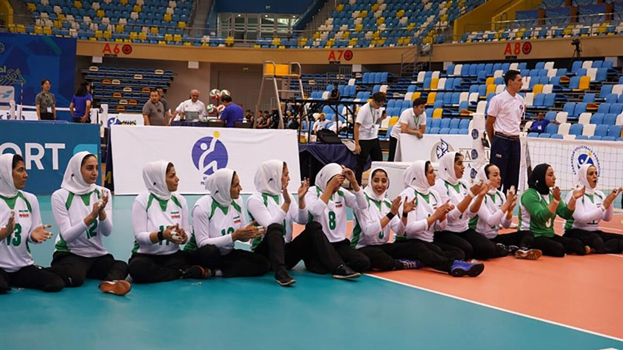 إيران تحرز وصافة بطولة سيدات آسيا لكرة الطائرة جلوس