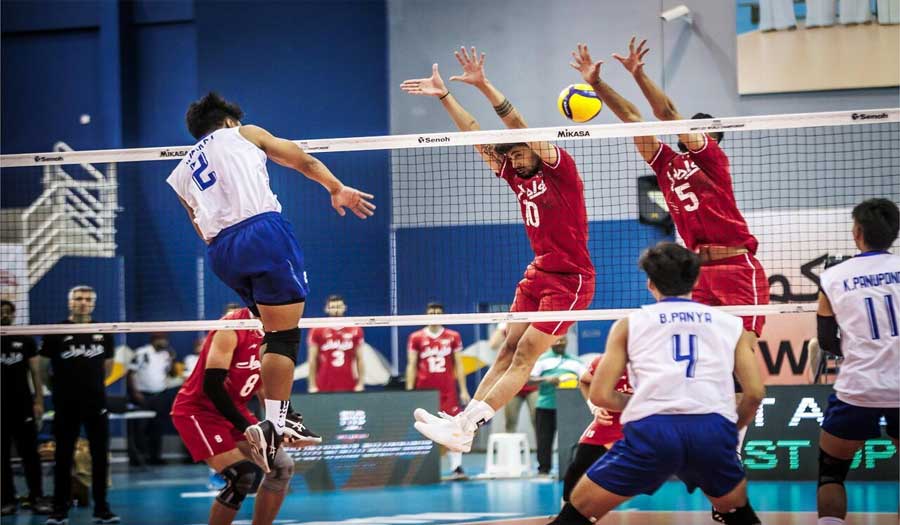 إيران تفوز على تونس في بطولة كرة الطائرة للشباب