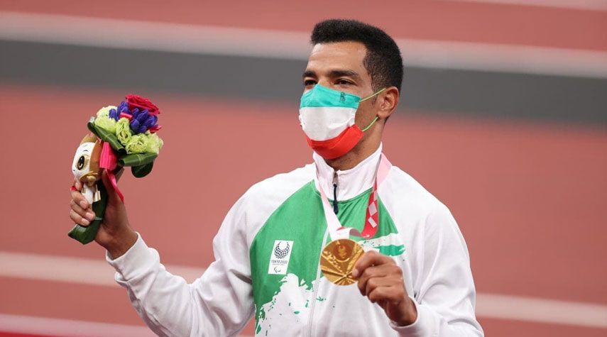 لاعب إيراني يحطم رقماً قياسياً بمسابقات رمي الرمح في باريس