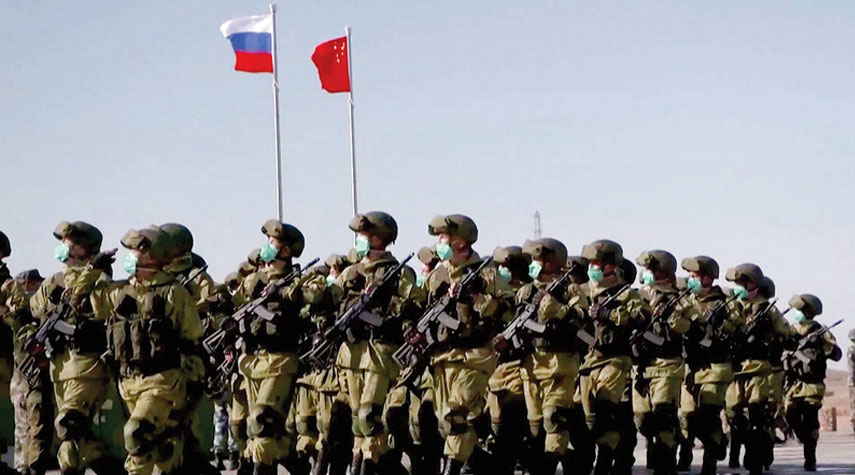 مناورات عسكرية مشتركة بين روسيا والصين للمرة الاولى