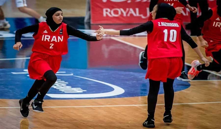 منتخب سلة إيران للفتيات يفوز بوصافة آسيا