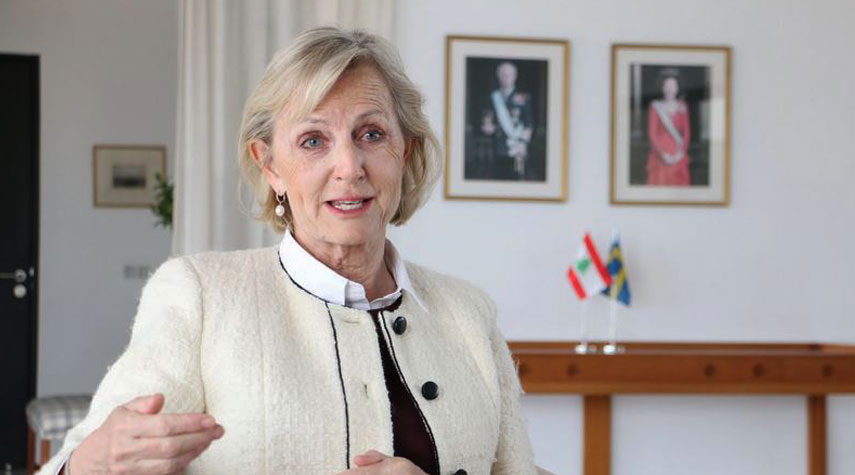 سفيرة السويد في لبنان تغادر بيروت