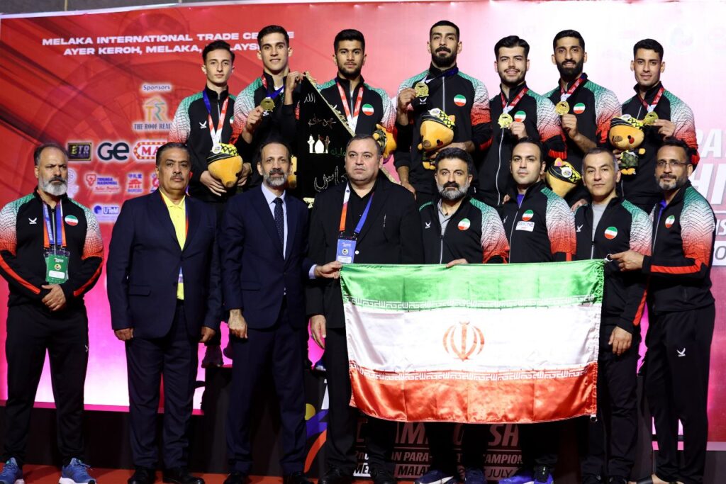 إيران تحرز لقب بطولة آسيا بـ”الكوميته” للرجال