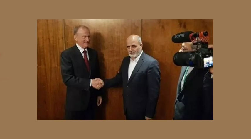 أمين المجلس الأعلى للأمن القومي الإيراني يلتقي نظيره الروسي