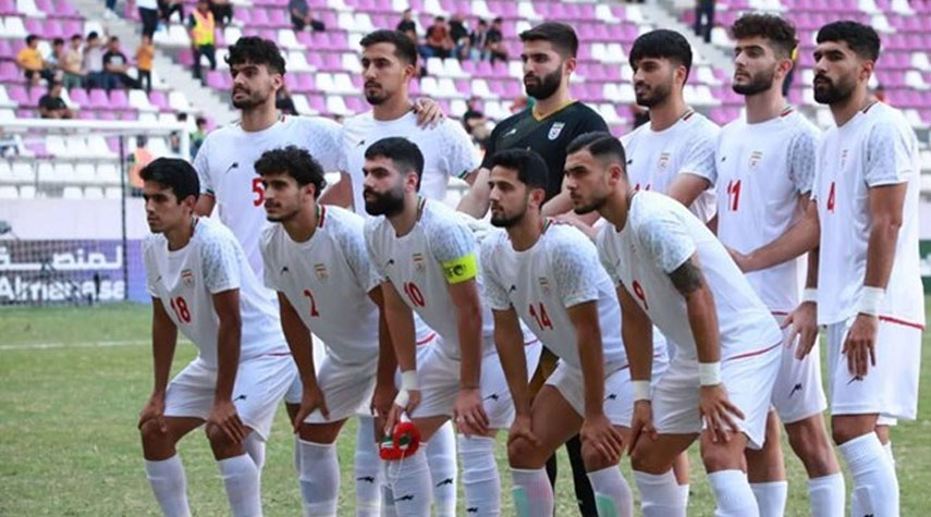 منتخب إيران الأولمبي في المجموعة الثانية بدورة الألعاب الآسيوية