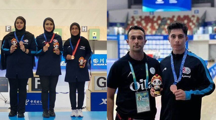منتخب إيران للووشو يحصد أول ميدالية له بدورة الالعاب الجامعية