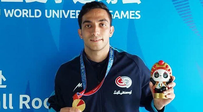 ايران تحرز اول ميدالية ذهبية في دورة الالعاب الجامعية العالمية