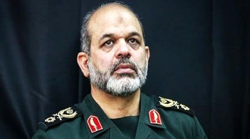 وزير الداخلية الايراني يزور قصر شيرين الحدودية مع العراق