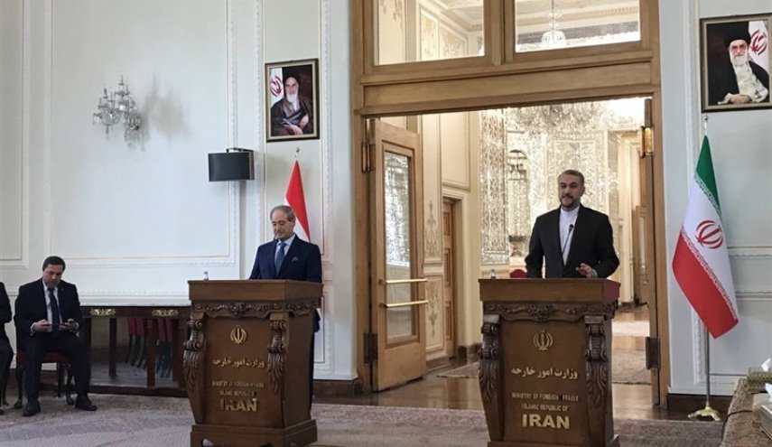  امير عبد اللهيان: إيران تواصل جهودها لتحقيق الاستقرار في المنطقة
