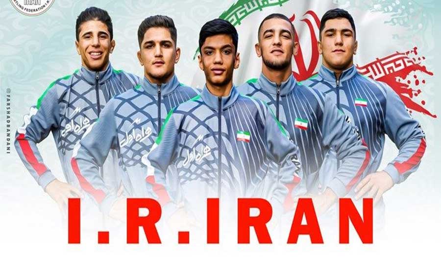 ناشئة ايران يحصدون ذهبية وبرونزية في بطولة العالم للمصارعة الحرة