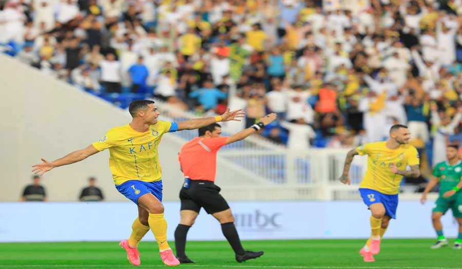 كأس الملك سلمان.. النصر يفوز على الرجاء المغربي ورونالدو يواجه الشرطة