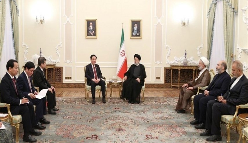 الرئيس الايراني: زيارة الوفد الفيتنامي منعطف هام للعلاقات بين البلدين