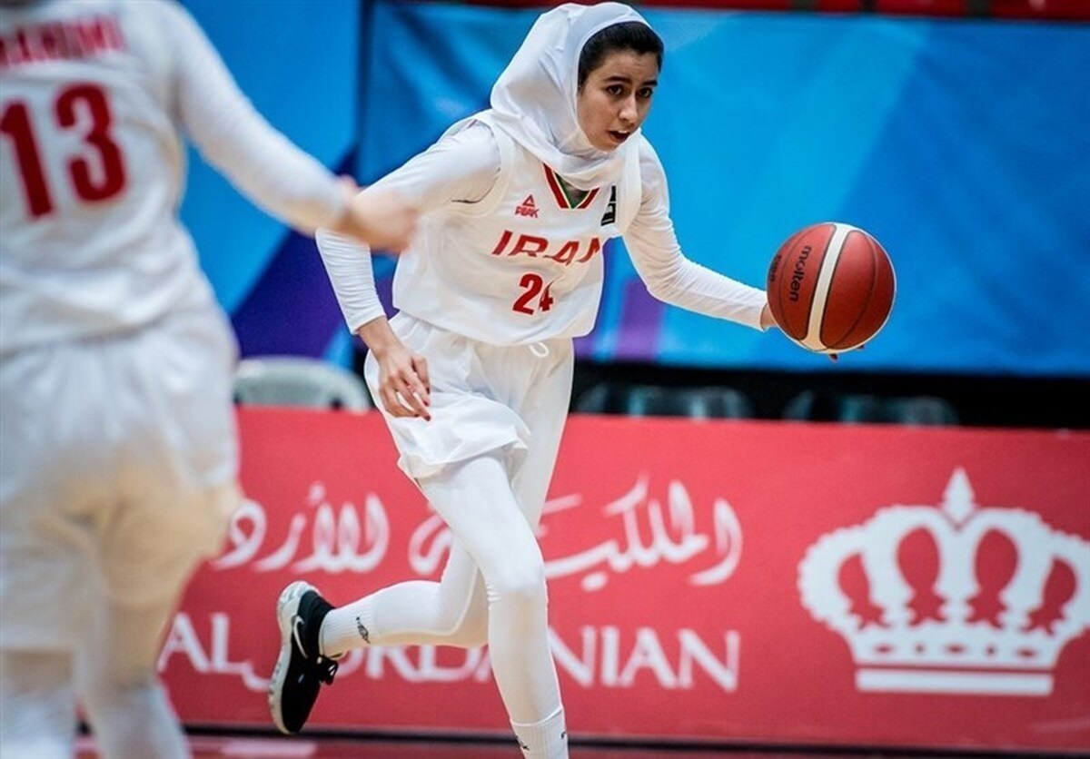 سيدات إيران يفزن على سيدات ماليزيا بكرة السلة 