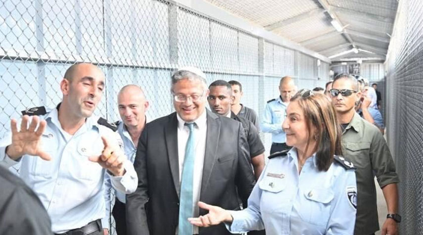 وزير الأمن في كيان الإحتلال يتوق الى إعدام الأسرى الفلسطينيين