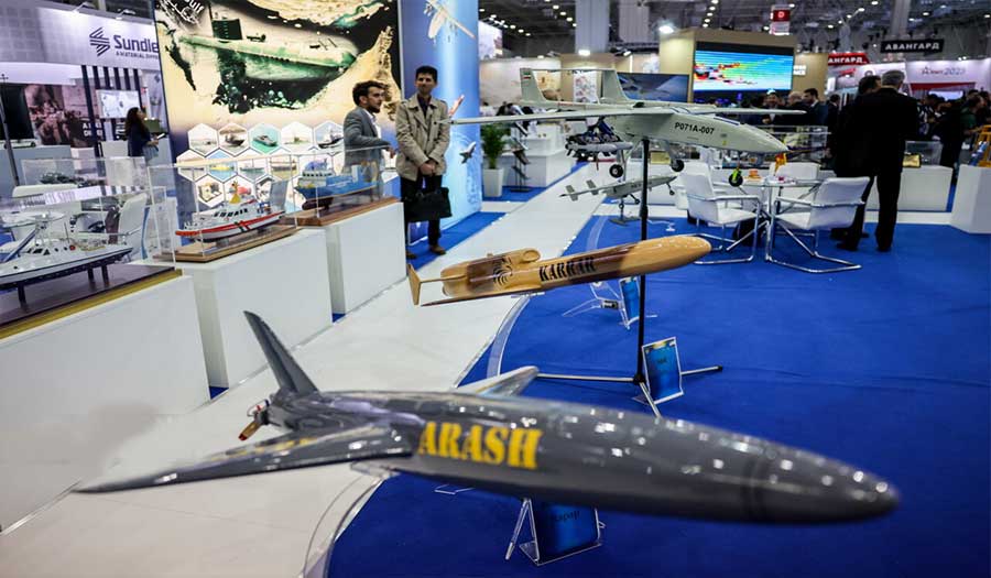 بالصور.. إيران تستعرض أحدث إنجازاتها الدفاعية في المعرض العسكري الدولي في موسكو "ARMY 2023" 